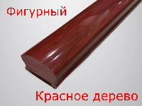 Фигурный красное дерево